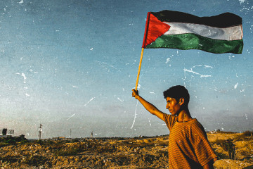 Israel ordena a policías retirar banderas de áreas públicas en Palestina